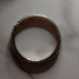 Light Teal Metal Bracelet